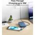 Belkin BoostCharge power bank 10000mAh, portable power bank with integrated cable PD 20W, fast charge USB-C power delivery, power bank fast charging for iPhone 16 series, iPad Pro, Galaxy S24 and more - Blue